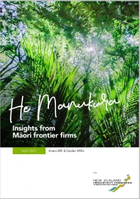 He Manukura Insights from Māori frontier firms