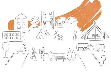 18 social services illustration orange