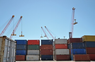 Containers piled up at a port - economic resilience main image