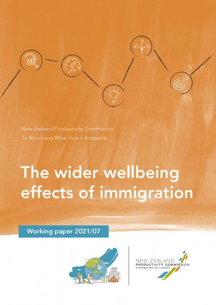 Cover The wider wellbeing effects of immigration
