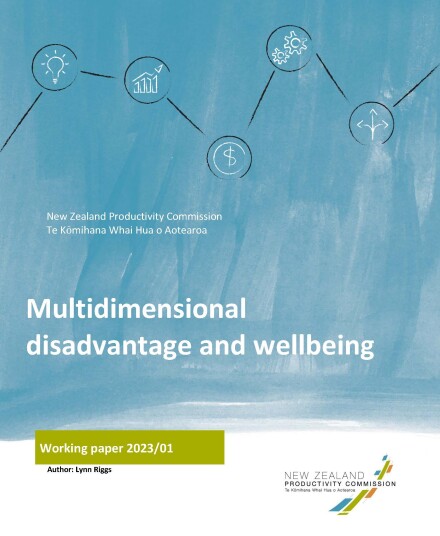 Multidimensional disadvantage and wellbeing Cover