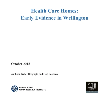 health care homes report cover